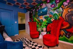 Themed Kids Rooms, King Suites, Pool + Game Room